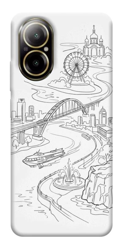 Чохол itsPrint Dnipro spirit для Realme C67 4G, love ukraine, купити оптом з доставкою
