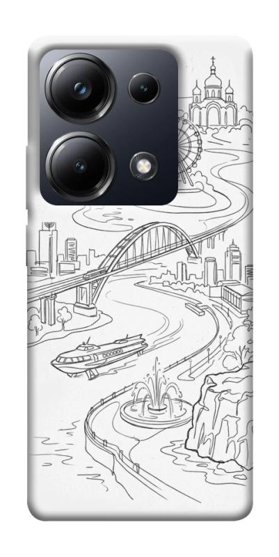 Чохол itsPrint Dnipro spirit для Xiaomi Redmi 13 4G / Poco M6 4G, love ukraine, купити оптом з доставкою