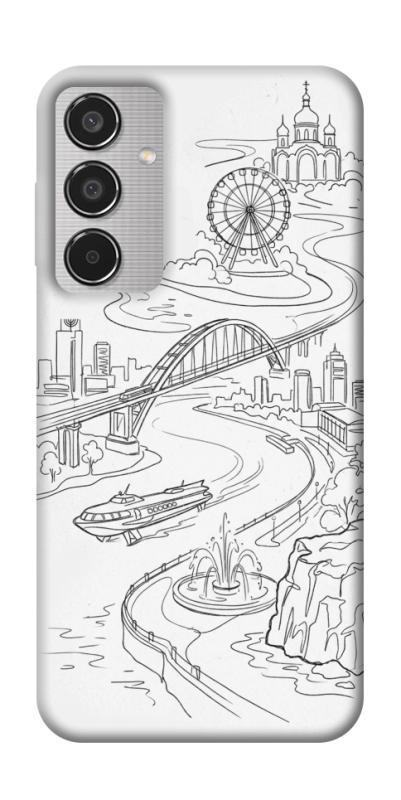 Чехол itsPrint Dnipro spirit для Samsung Galaxy M35 5G, love ukraine, купить оптом с доставкой