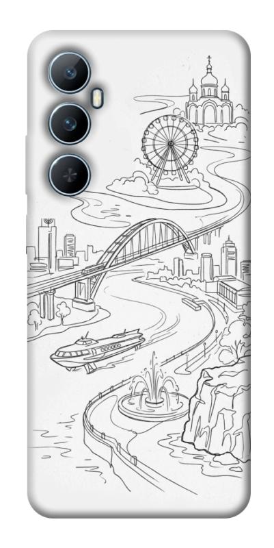 Чохол itsPrint Dnipro spirit для Realme C65 4G, love ukraine, купити оптом з доставкою