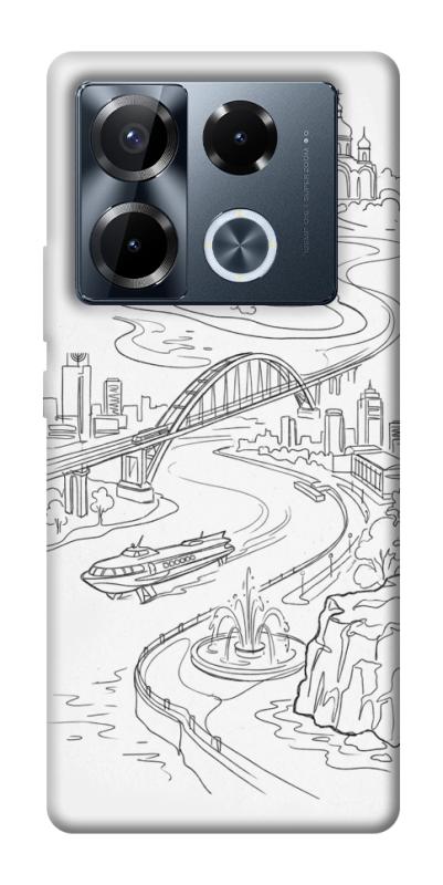 Чохол itsPrint Dnipro spirit для Infinix Note 40 Pro 4G, love ukraine, купити оптом з доставкою
