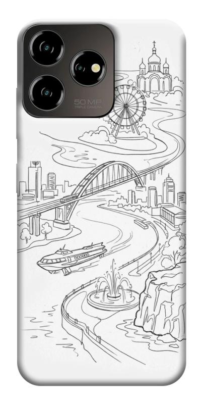 Чохол itsPrint Dnipro spirit для ZTE Blade V50 Desing 4G, love ukraine, купити оптом з доставкою
