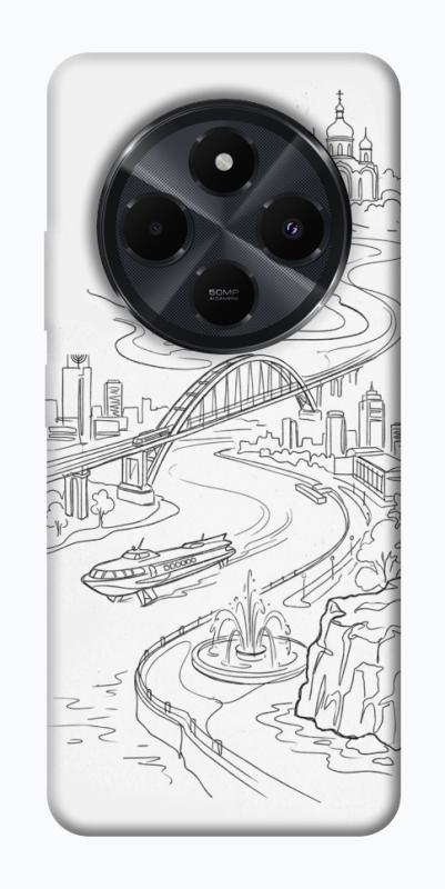 Чохол itsPrint Dnipro spirit для Xiaomi Redmi 14C / Poco C75, love ukraine, купити оптом з доставкою