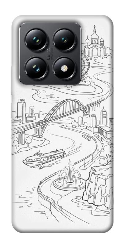 Чехол itsPrint Dnipro spirit для Xiaomi 14T Pro, love ukraine, купить оптом с доставкой