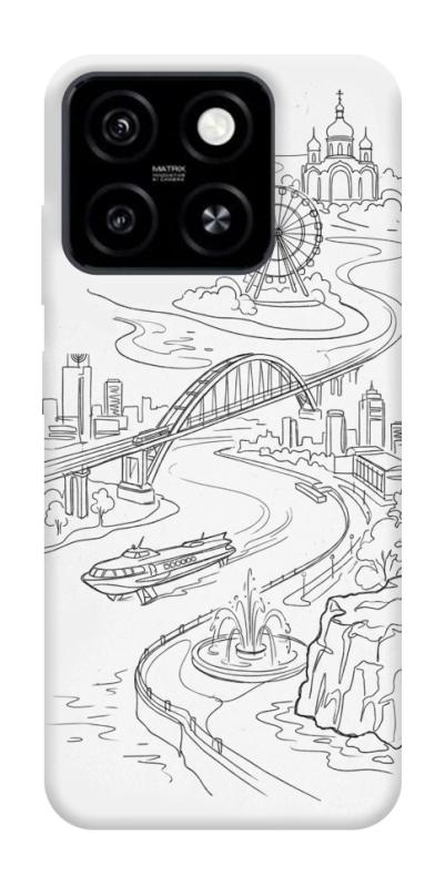 Чехол itsPrint Dnipro spirit для ZTE Blade A55 4G, love ukraine, купить оптом с доставкой