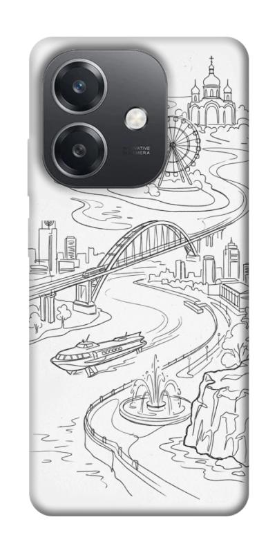 Чохол itsPrint Dnipro spirit для Oppo A3 4G, love ukraine, купити оптом з доставкою