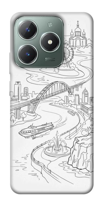 Чохол itsPrint Dnipro spirit для Realme C61 4G, love ukraine, купити оптом з доставкою