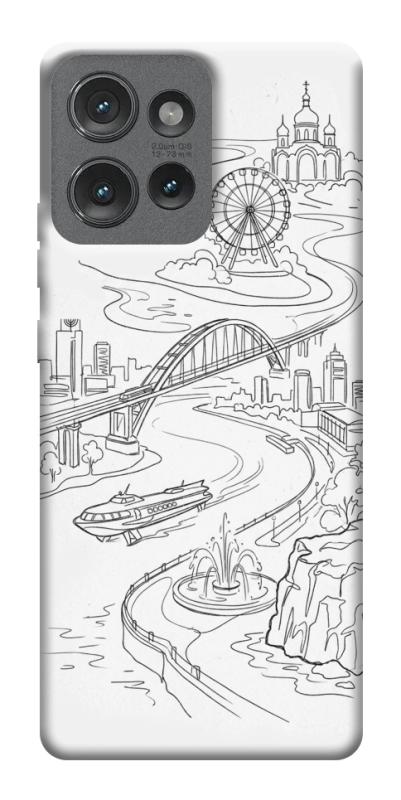 Чохол itsPrint Dnipro spirit для Motorola Edge 50, love ukraine, купити оптом з доставкою