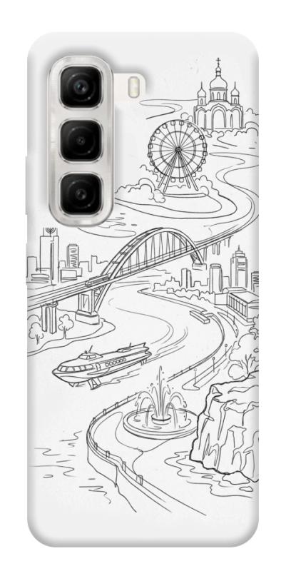 Чохол itsPrint Dnipro spirit для Infinix Hot 50 4G, love ukraine, купити оптом з доставкою