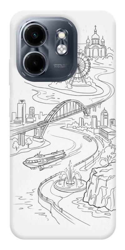 Чохол itsPrint Dnipro spirit для Infinix Smart 9 4G / Hot 50i, love ukraine, купити оптом з доставкою