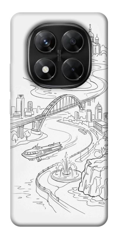 Чехол itsPrint Dnipro spirit для Xiaomi Redmi Note 14 Pro 5G, love ukraine, купить оптом с доставкой
