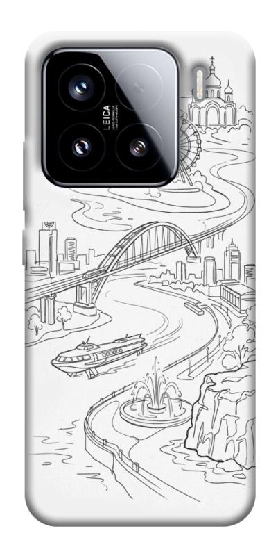Чехол itsPrint Dnipro spirit для Xiaomi 15, love ukraine, купить оптом с доставкой