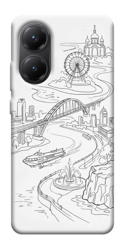 Чехол itsPrint Dnipro spirit для Xiaomi Poco X7 Pro, love ukraine, купить оптом с доставкой