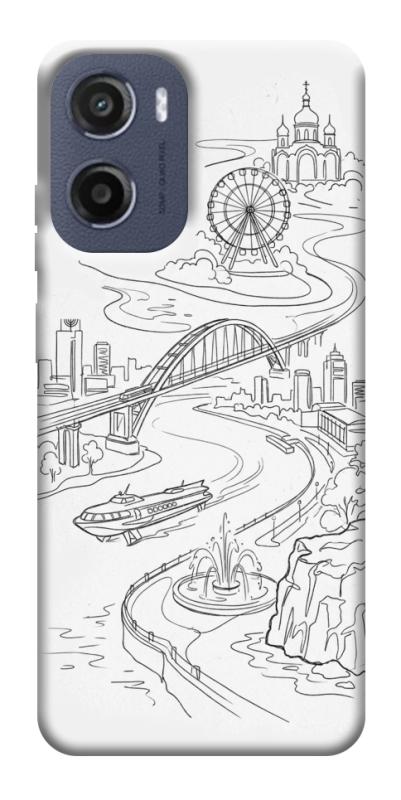 Чехол itsPrint Dnipro spirit для Motorola Moto G05, love ukraine, купить оптом с доставкой