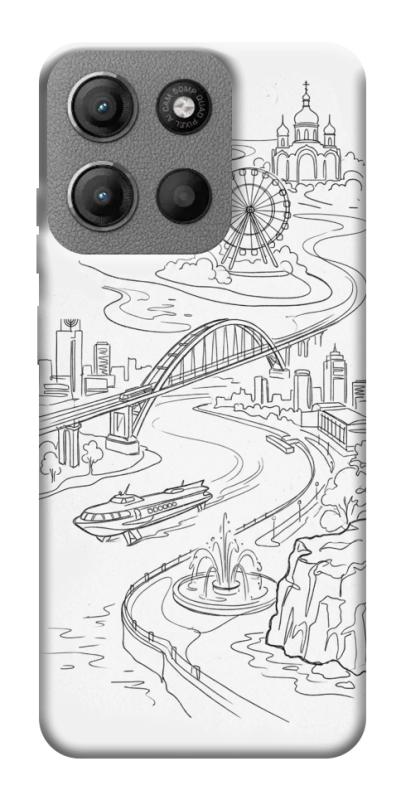 Чохол itsPrint Dnipro spirit для Motorola Moto G15 4G, love ukraine, купити оптом з доставкою