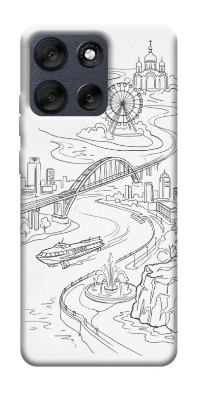 Чохол itsPrint Dnipro spirit для Motorola Moto G56 5G, love ukraine, купити оптом з доставкою