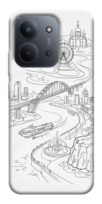 Чохол itsPrint Dnipro spirit для Xiaomi Redmi 15C (EU), love ukraine, купити оптом з доставкою