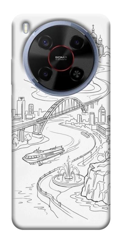 Чехол itsPrint Dnipro spirit для ZTE Nubia V70 Max, love ukraine, купить оптом с доставкой