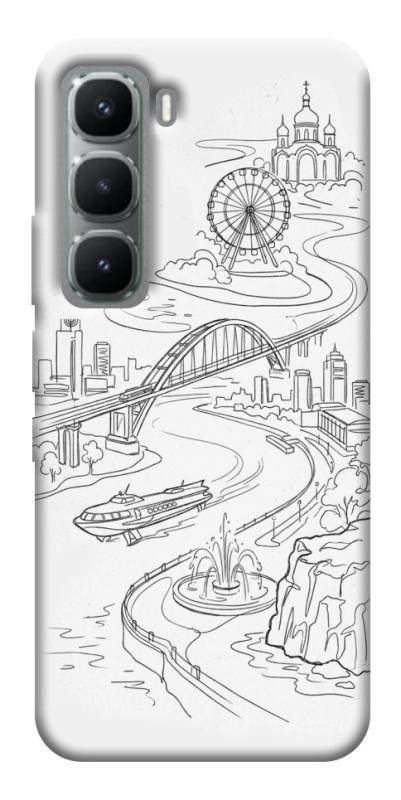 Чехол itsPrint Dnipro spirit для Infinix Hot 60 Pro, love ukraine, купить оптом с доставкой