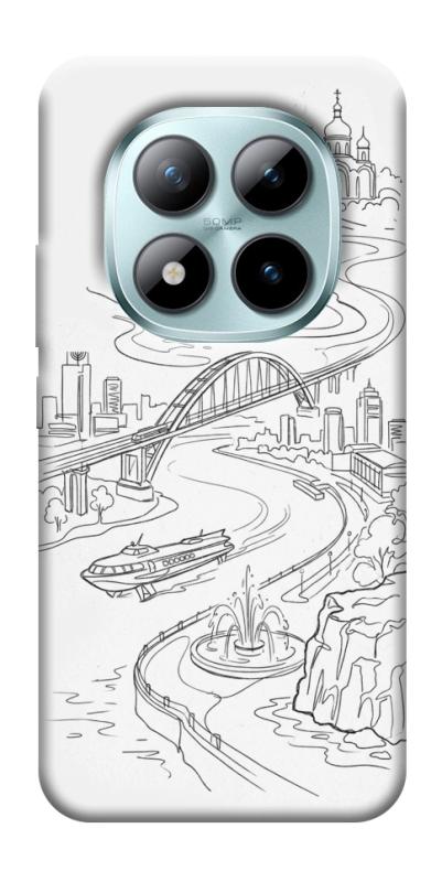 Чехол itsPrint Dnipro spirit для Xiaomi Redmi Note 15 Pro 5G, love ukraine, купить оптом с доставкой