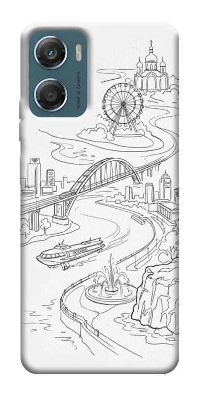 Чехол itsPrint Dnipro spirit для Motorola Moto G06, love ukraine, купить оптом с доставкой
