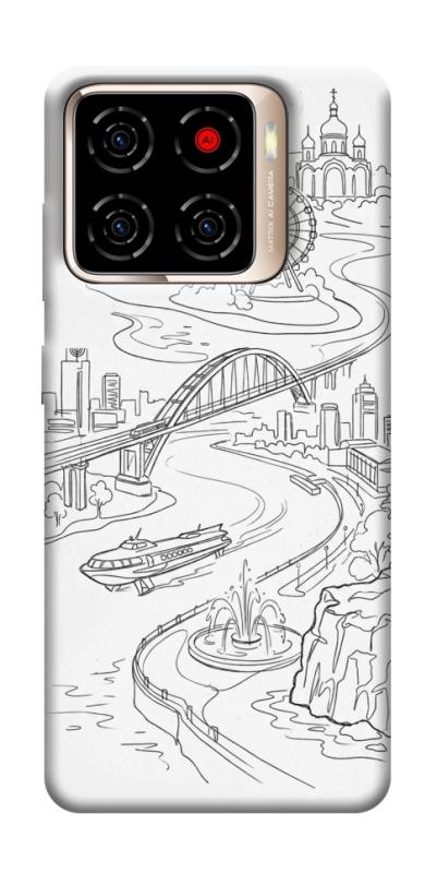 Чохол itsPrint Dnipro spirit для ZTE Blade A56, love ukraine, купити оптом з доставкою