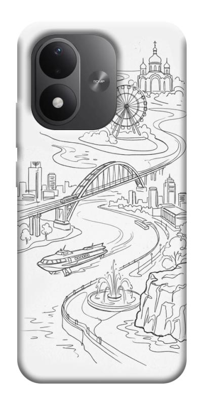 Чехол itsPrint Dnipro spirit для Xiaomi Redmi Note 17, love ukraine, купить оптом с доставкой