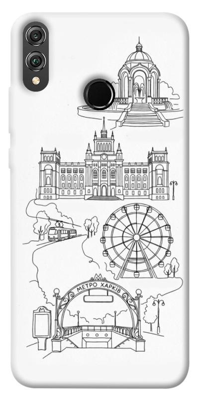 Чохол itsPrint Kharkiv spirit для Huawei Honor 8X, love ukraine, купити оптом з доставкою