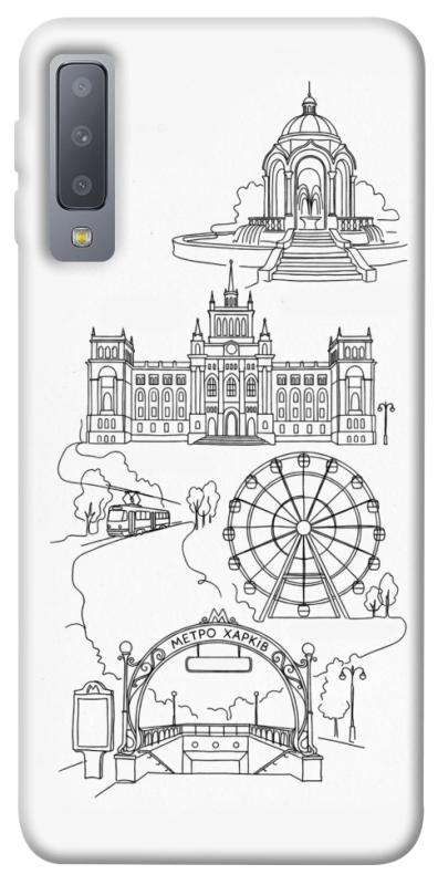 Чохол itsPrint Kharkiv spirit для Samsung A750 Galaxy A7 (2018), love ukraine, купити оптом з доставкою