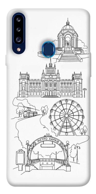 Чехол itsPrint Kharkiv spirit для Samsung Galaxy A20s, love ukraine, купить оптом с доставкой