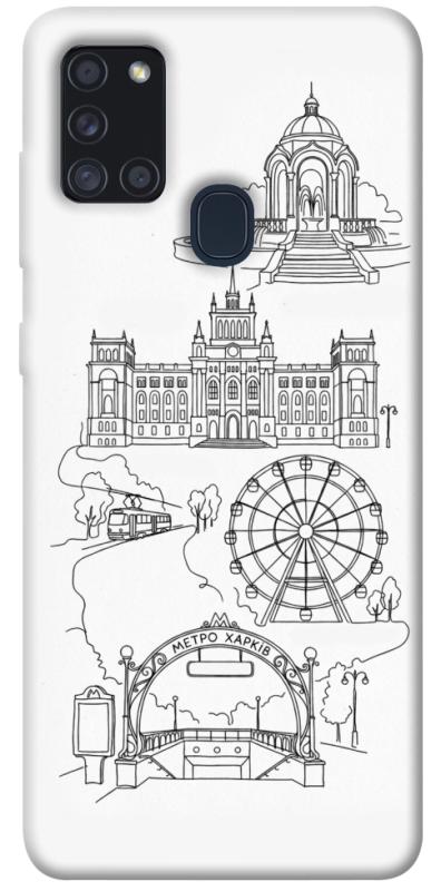 Чохол itsPrint Kharkiv spirit для Samsung Galaxy A21s, love ukraine, купити оптом з доставкою