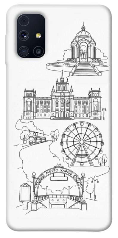 Чохол itsPrint Kharkiv spirit для Samsung Galaxy M31s, love ukraine, купити оптом з доставкою