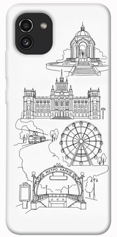 Чехол itsPrint Kharkiv spirit для Samsung Galaxy A03, love ukraine, купить оптом с доставкой