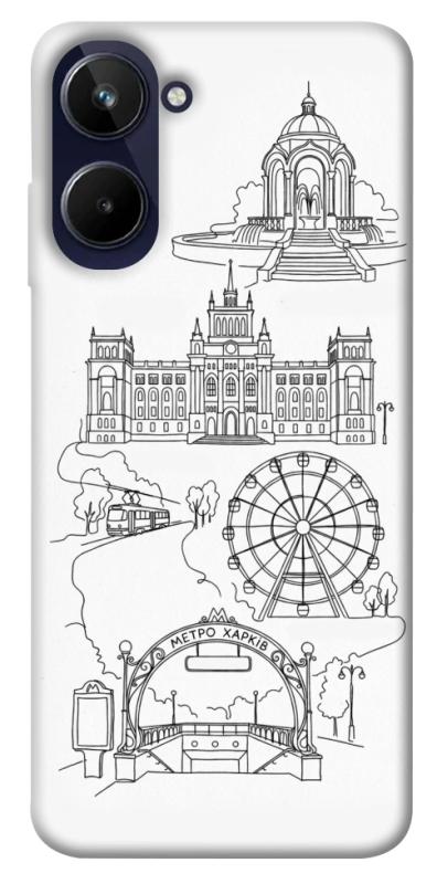 Чехол itsPrint Kharkiv spirit для Realme 10 4G, love ukraine, купить оптом с доставкой