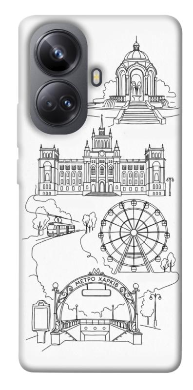Чохол itsPrint Kharkiv spirit для Realme 10 Pro+, love ukraine, купити оптом з доставкою