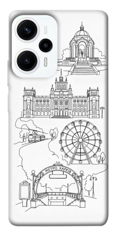 Чехол itsPrint Kharkiv spirit для Xiaomi Poco F5 / Note 12 Turbo, love ukraine, купить оптом с доставкой