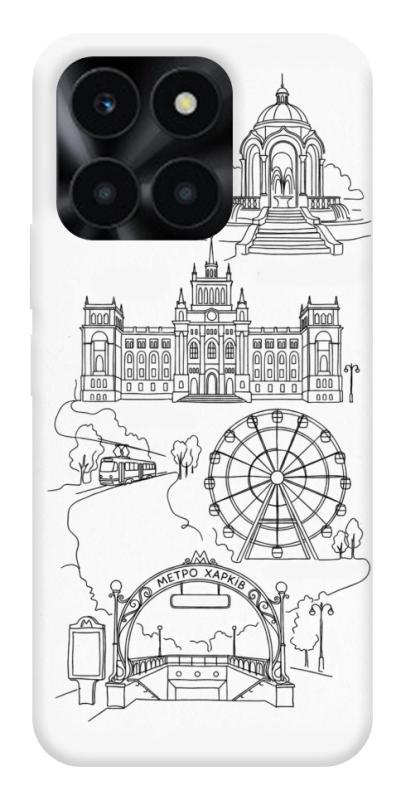 Чехол itsPrint Kharkiv spirit для Huawei Honor X6a, love ukraine, купить оптом с доставкой