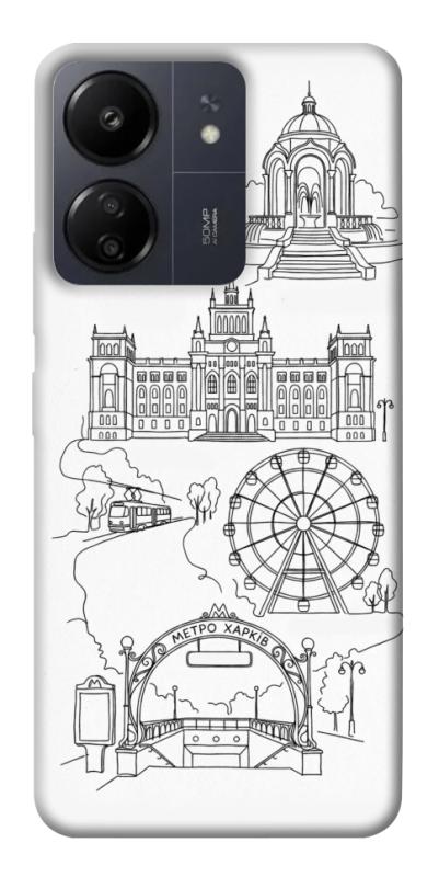 Чехол itsPrint Kharkiv spirit для Xiaomi Redmi 13C, love ukraine, купить оптом с доставкой
