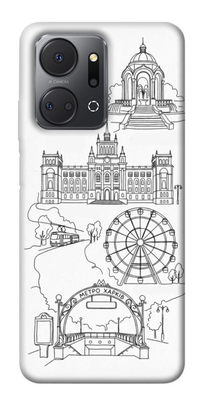 Чехол itsPrint Kharkiv spirit для Huawei Honor X7a, love ukraine, купить оптом с доставкой