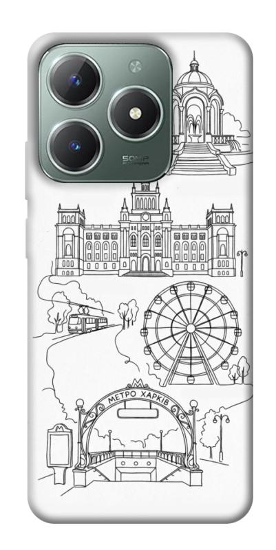 Чехол itsPrint Kharkiv spirit для Realme C61 4G, love ukraine, купить оптом с доставкой