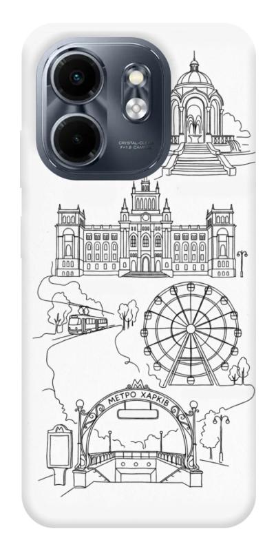 Чехол itsPrint Kharkiv spirit для Infinix Smart 9 4G / Hot 50i, love ukraine, купить оптом с доставкой