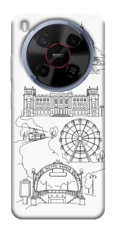 Чехол itsPrint Kharkiv spirit для ZTE Nubia V70 Max, love ukraine, купить оптом с доставкой