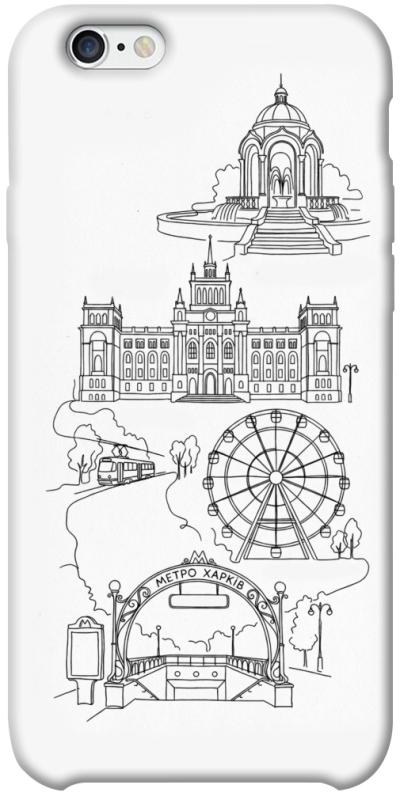 Чехол itsPrint Kharkiv spirit для Apple iPhone 6/6s plus (5.5"), love ukraine, купить оптом с доставкой