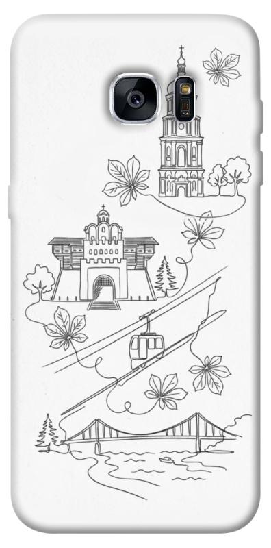 Чехол itsPrint Kyiv spirit для Samsung G935F Galaxy S7 Edge, love ukraine, купить оптом с доставкой
