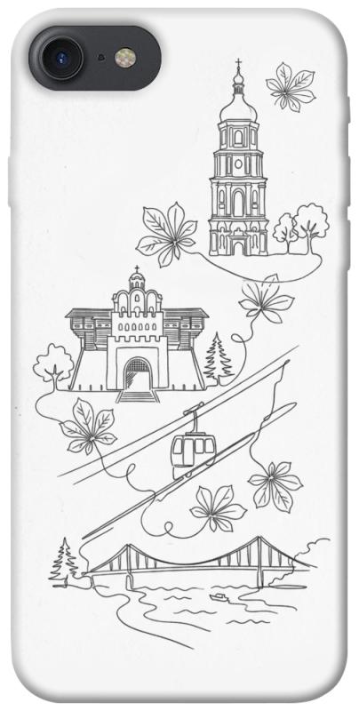 Чохол itsPrint Kyiv spirit для Apple iPhone 7 / 8 (4.7"), love ukraine, купити оптом з доставкою