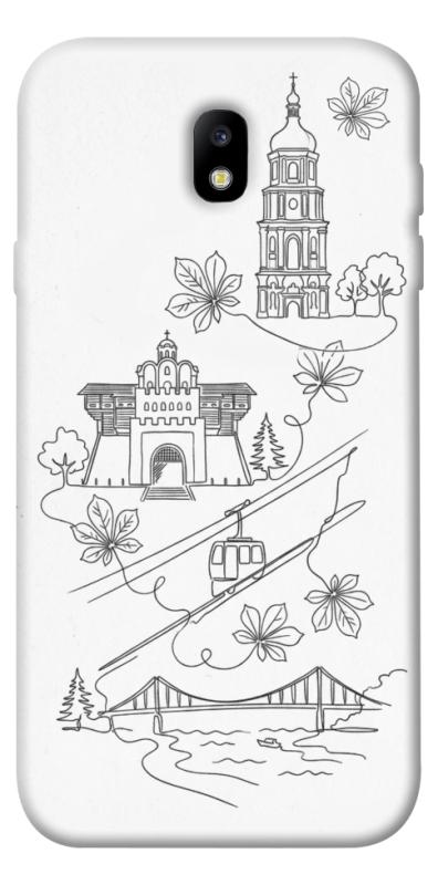 Чохол itsPrint Kyiv spirit для Samsung J730 Galaxy J7 (2017), love ukraine, купити оптом з доставкою