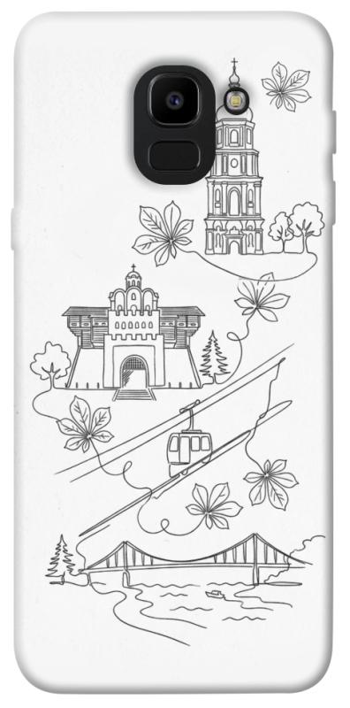 Чохол itsPrint Kyiv spirit для Samsung J600F Galaxy J6 (2018), love ukraine, купити оптом з доставкою