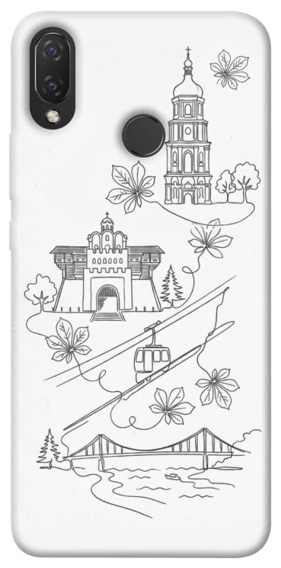 Чохол itsPrint Kyiv spirit для Huawei P Smart+ (nova 3i), love ukraine, купити оптом з доставкою