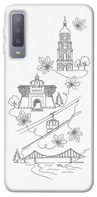 Чохол itsPrint Kyiv spirit для Samsung A750 Galaxy A7 (2018), love ukraine, купити оптом з доставкою