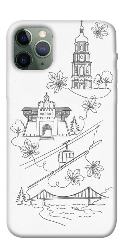 Чохол itsPrint Kyiv spirit для Apple iPhone 11 Pro (5.8"), love ukraine, купити оптом з доставкою